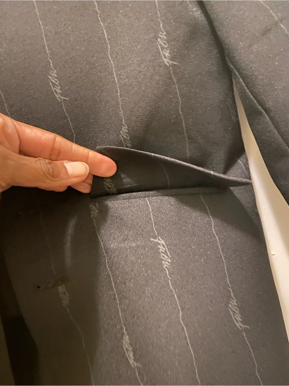Pinstripe Young Boys Suit